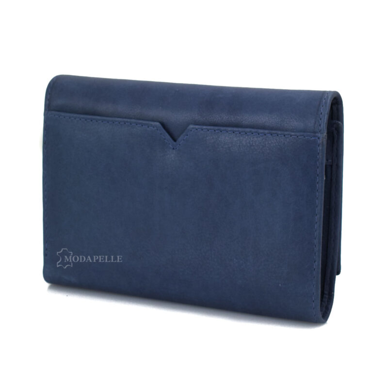 Lederbrieftasche mpw 1005 Blau