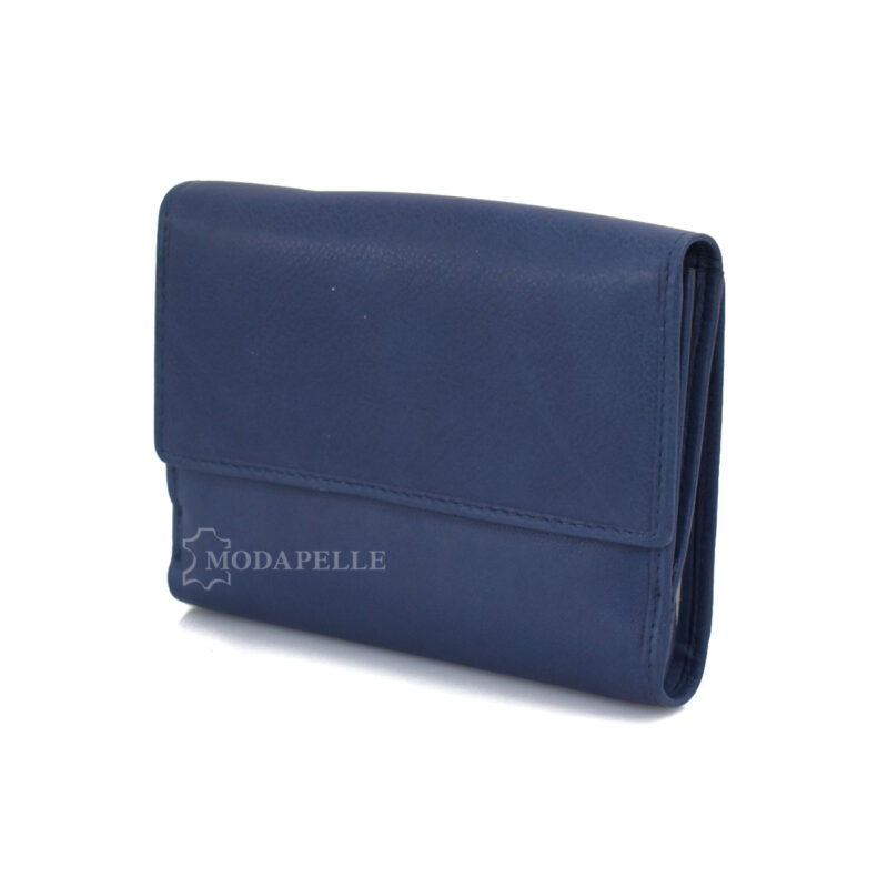 Lederbrieftasche mpw 1007 Blau