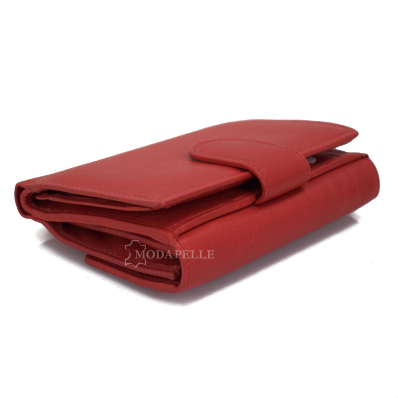 Lederbrieftasche mpw 1007 Rot