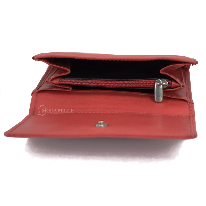 Lederbrieftasche mpw 1007 Rot