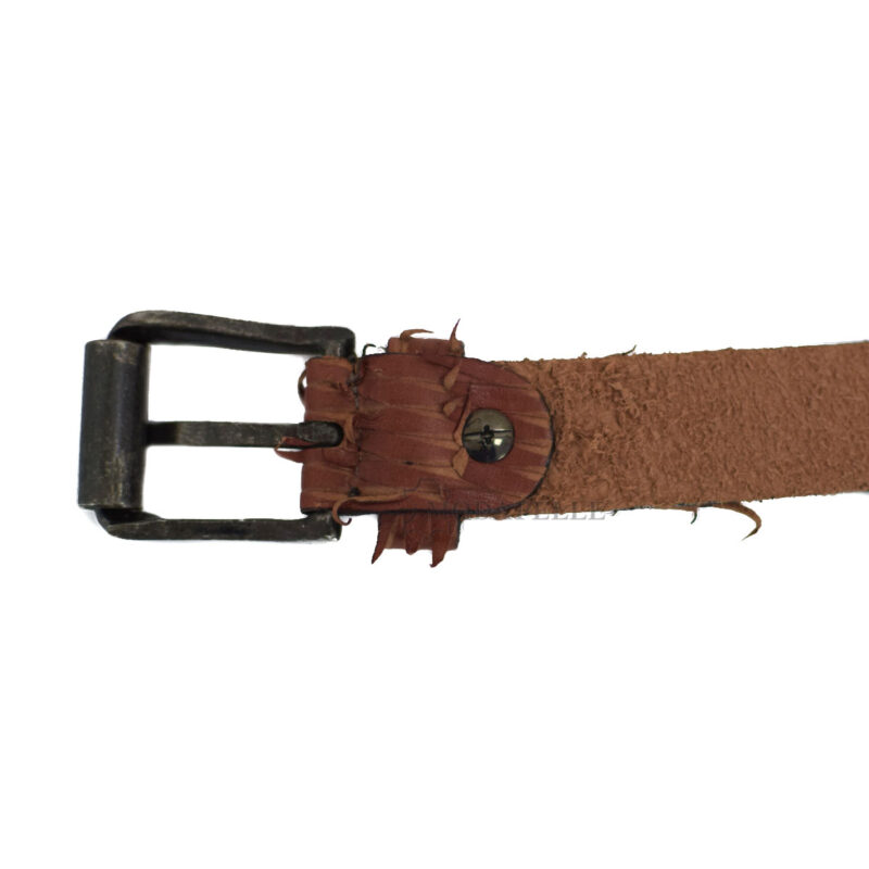 Leather belt for women, made in Italy.