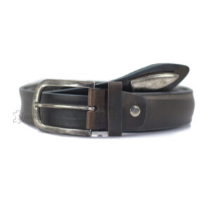 Leather belt for women, made in Italy