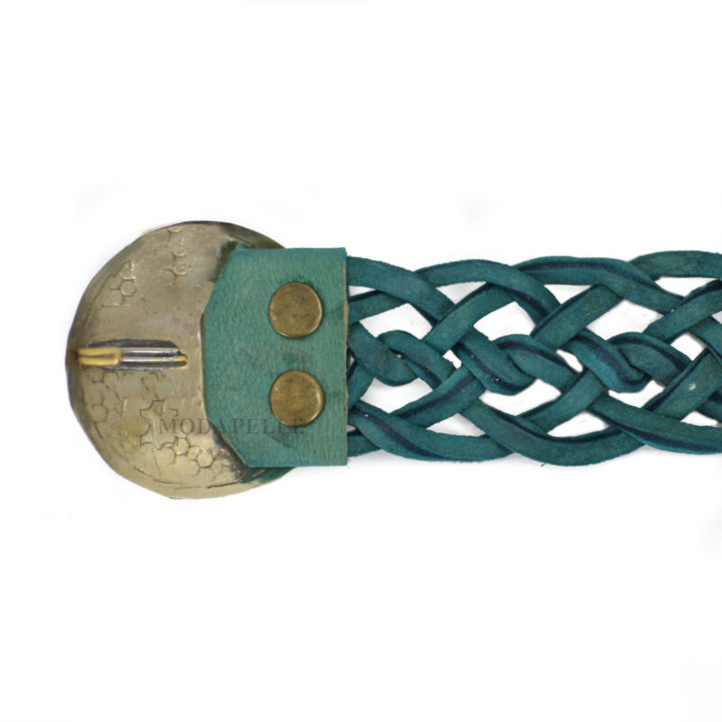 Leather belt for women, made in Italy.