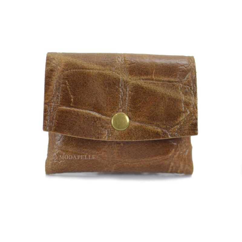 Custodia di pelle per monete mp 4009 marrone
