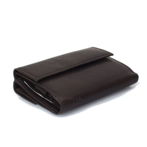 δερμάτινο πορτοφόλι γυναικείο σε καφέ χρώμα