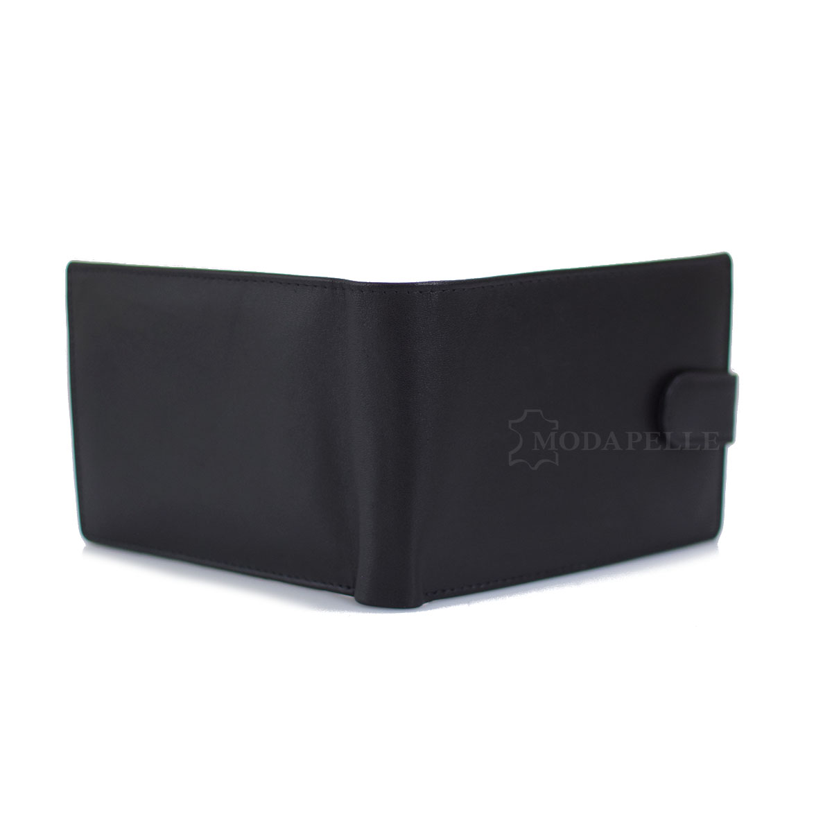 δερμάτινο πορτοφόλι ανδρικό σε χρώμα μαύρο